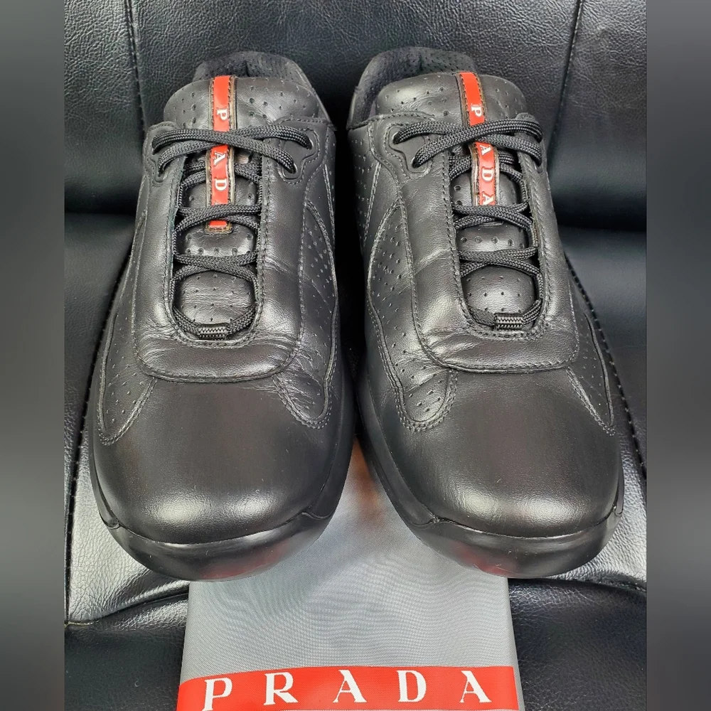 PRADA AMERICAS CUP TRIPLE BLACK ITALY ๐ฎ๐น - Picture 2 of 10